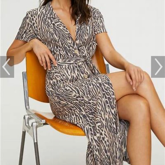 *SOLD* M Aritzia Dress. Colour Lava/Orange. NWT - Picture 4 of 11